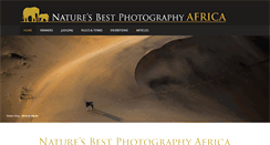 Desktop Screenshot of naturesbestphotographyafrica.com